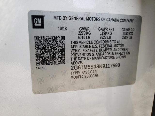 2G61M5S38K9117690 Cadillac XTS LUXURY