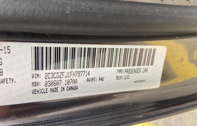 2C3CDZFJ1FH797714 Dodge Challenger 2015. Фото: 9