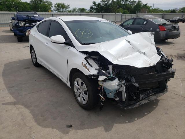 2016 HYUNDAI ELANTRA SE 5NPDH4AE7GH783245