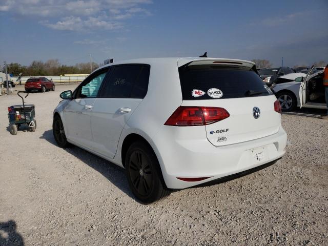 2016 VOLKSWAGEN E-GOLF SE WVWKP7AU5GW915898