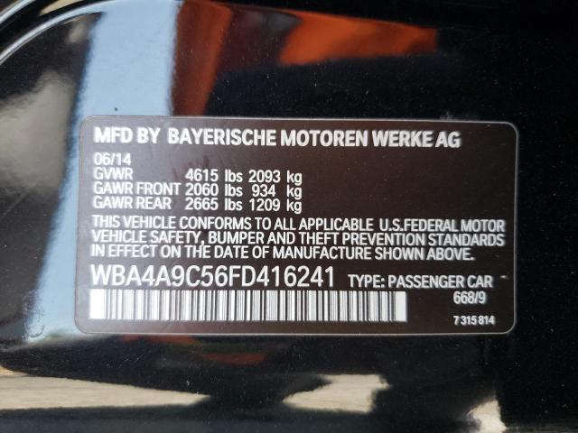 2015 BMW 428 I GRAN WBA4A9C56FD416241