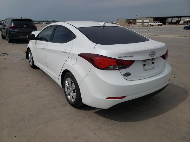 2016 HYUNDAI ELANTRA SE 5NPDH4AE7GH783245