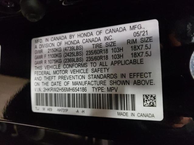 2021 HONDA CR-V EX 2HKRW2H56MH654186