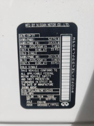 2021 INFINITI QX50 LUXE 3PCAJ5BB7MF106028