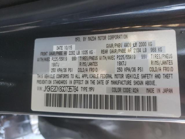2016 MAZDA CX-5 GT JM3KE2DY8G0735784