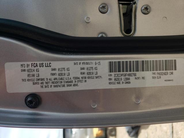 2015 CHRYSLER 300C PLATI 2C3CCAPG8FH882766