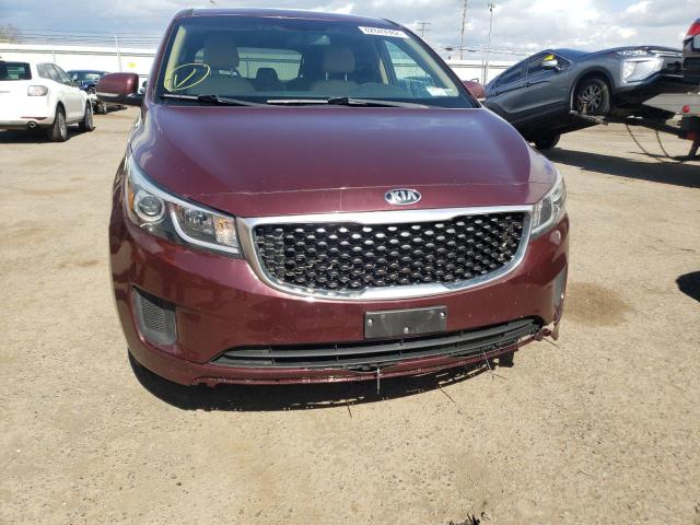 2016 KIA SEDONA LX KNDMB5C12G6168081