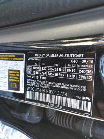 2016 MERCEDES-BENZ GLC 300 WDC0G4JB1GF013778