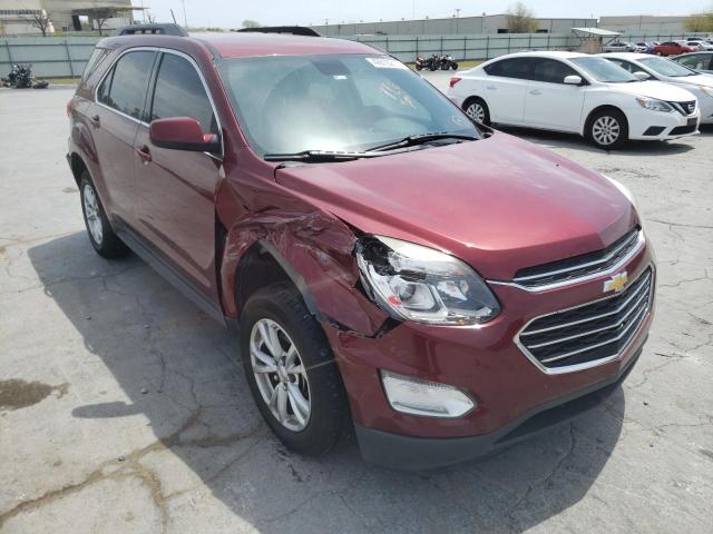 Salvage cars for sale from Copart Tulsa, OK: 2016 Chevrolet Equinox LT
