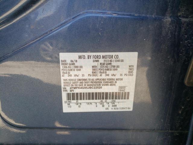 2018 FORD EDGE SE 2FMPK4G95JBC22520
