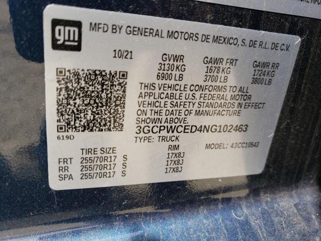 Фото: 3GCPWCED4NG102463 - 10