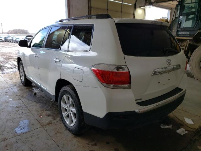 5TDZK3EHXCS071547 Toyota Highlander 2012. Фото: 2