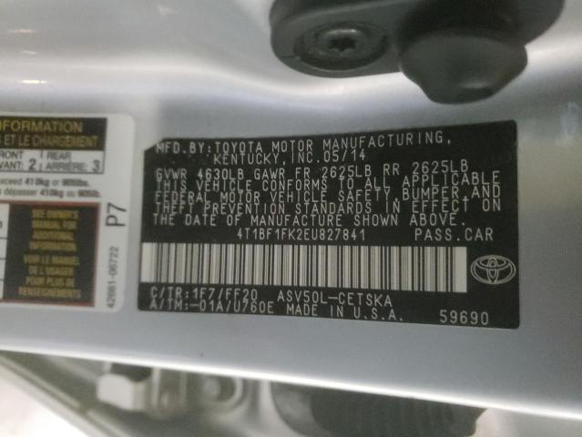 Фото: 4T1BF1FK2EU827841 - 10