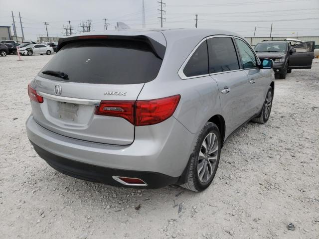 2016 ACURA MDX TECHNO 5FRYD3H44GB015918