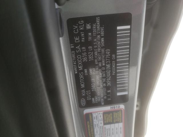 2021 KIA RIO LX 3KPA24AD1ME377649