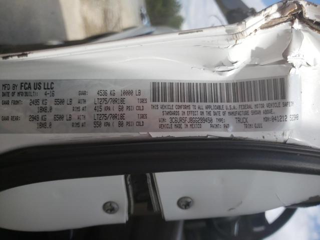 2016 RAM 2500 3C6UR5FJ8GG299450