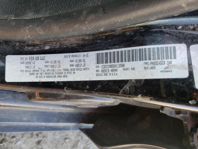 2016 CHRYSLER 200 LIMITE 1C3CCCAB5GN112588