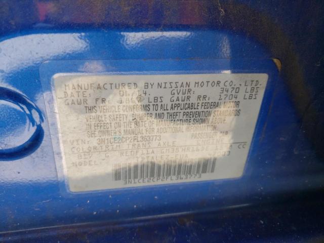 2015 NISSAN VERSA NOTE 3N1CE2CP2FL363773