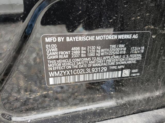 2020 MINI COOPER S C WMZYX1C02L3L93129
