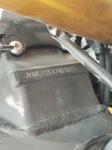 2007 YAMAHA YZFR6 L JYARJ12E47A010954