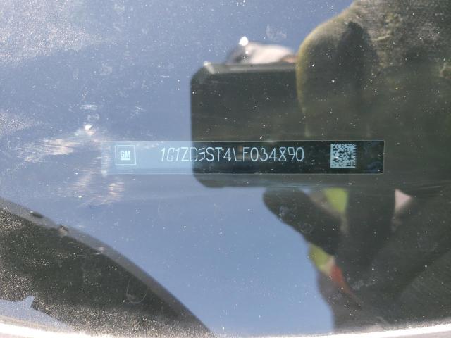 2020 CHEVROLET MALIBU LT 1G1ZD5ST4LF034890