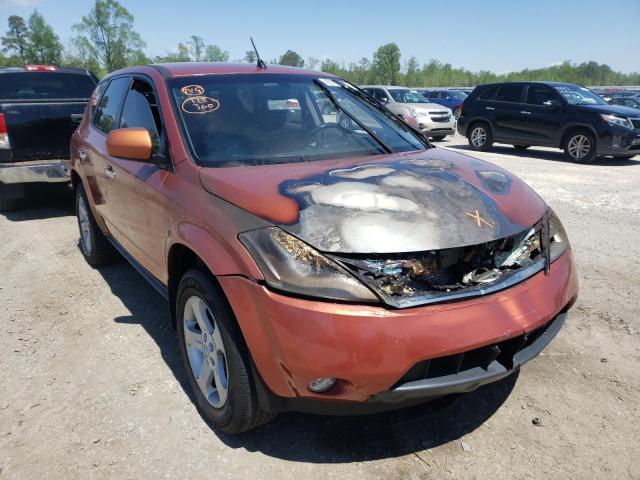 Salvage cars for sale from Copart Lumberton, NC: 2004 Nissan Murano SL