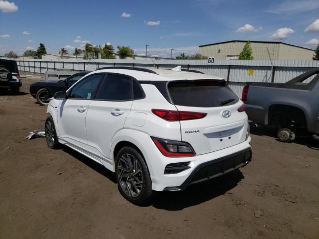 2022 HYUNDAI KONA N LIN KM8K33A32NU802670