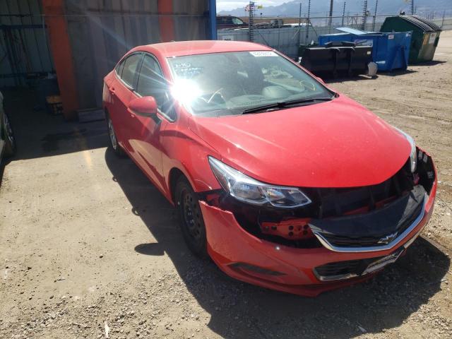Salvage cars for sale from Copart Colorado Springs, CO: 2018 Chevrolet Cruze LS