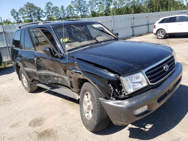 Salvage cars for sale at Harleyville, SC auction: 2002 Toyota Land Cruiser