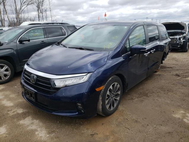 2021 HONDA ODYSSEY EX 5FNRL6H75MB013238