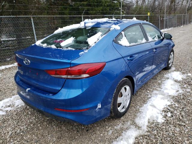 2017 HYUNDAI ELANTRA SE KMHD74LF2HU070880