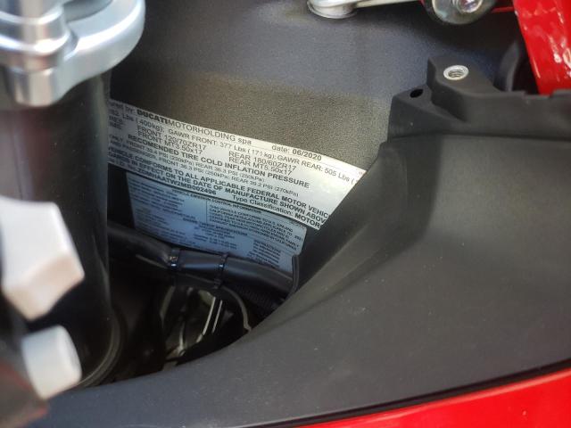 2021 DUCATI PANIGALE V ZDMHAATW2MB002496