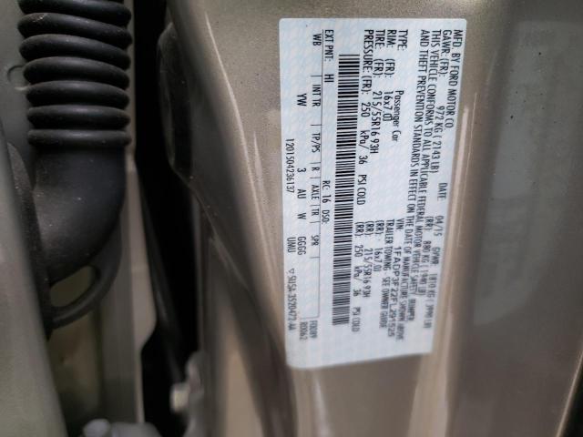 2015 FORD FOCUS SE 1FADP3F22FL291525