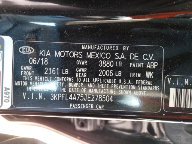 2018 KIA FORTE LX 3KPFL4A75JE278504