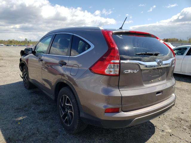 2016 HONDA CR-V SE 5J6RM4H47GL119547