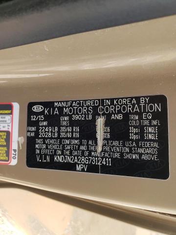 2016 KIA SOUL KNDJN2A28G7312411