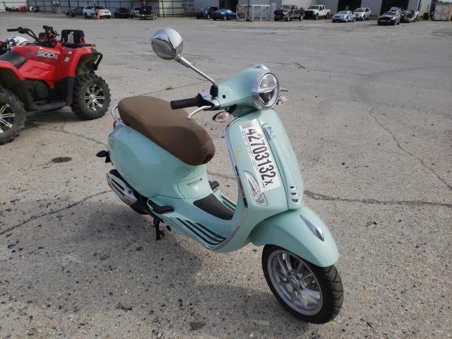 Salvage cars for sale from Copart New Orleans, LA: 2020 Vespa Scooter