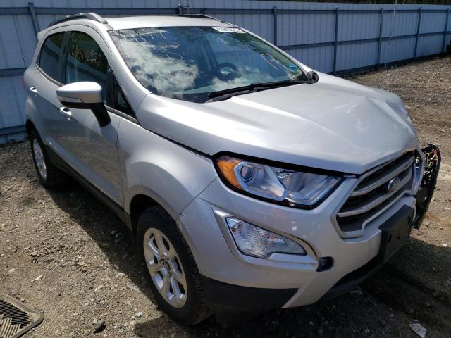Salvage cars for sale from Copart Lyman, ME: 2020 Ford Ecosport S