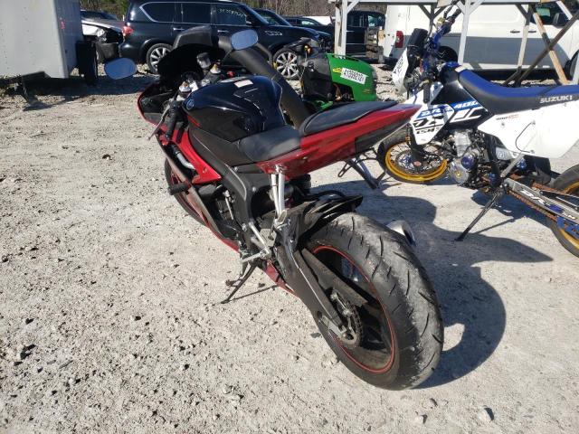 2011 YAMAHA YZFR6 JYARJ16E1BA022501