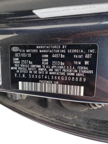 2019 KIA OPTIMA LX 5XXGT4L36KG308889