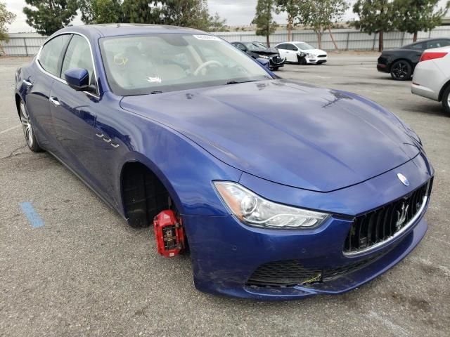 2017 MASERATI GHIBLI ZAM57XSAXH1223549