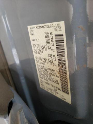 2021 NISSAN ROGUE SL 5N1AT3CA6MC788896