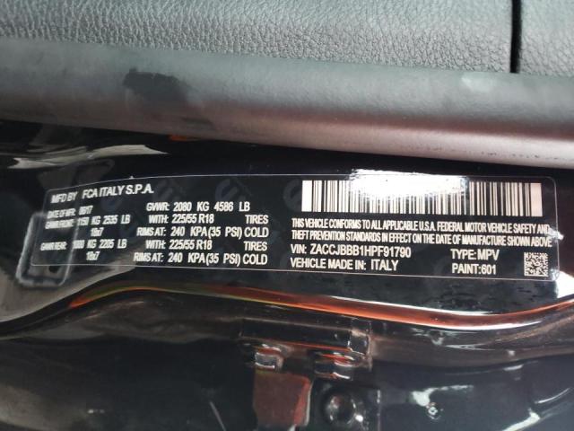 2017 JEEP RENEGADE L ZACCJBBB1HPF91790
