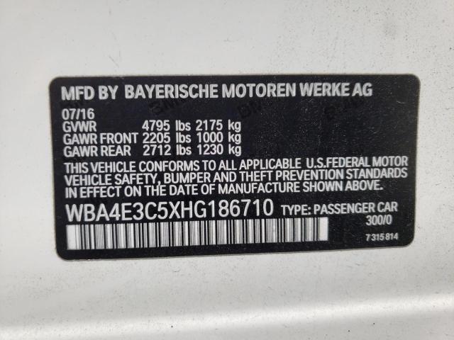 2017 BMW 440I GRAN WBA4E3C5XHG186710