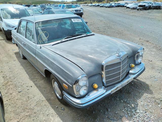Salvage cars for sale from Copart Martinez, CA: 1968 Mercedes-Benz 250S