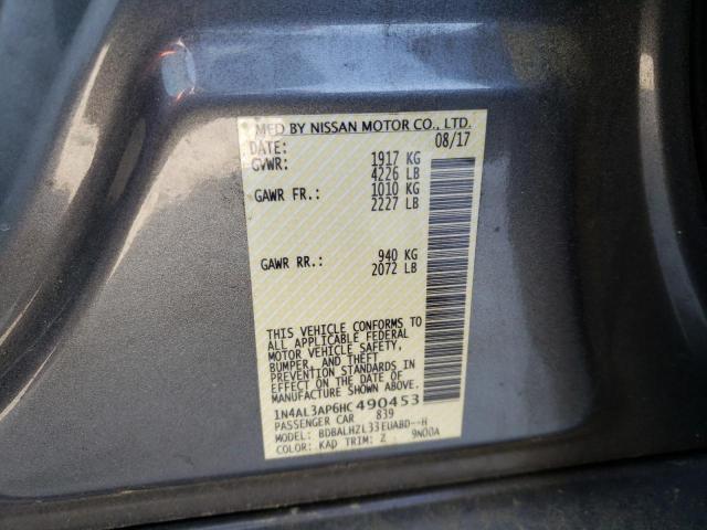 2017 NISSAN ALTIMA 2.5 1N4AL3AP6HC490453