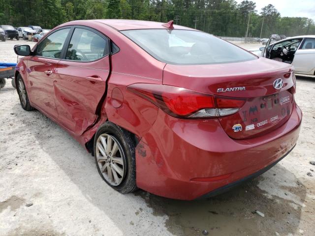 2015 HYUNDAI ELANTRA SE KMHDH4AE9FU377788