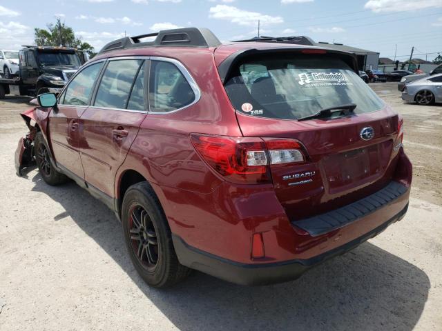 2016 SUBARU OUTBACK 2. 4S4BSBAC9G3270937