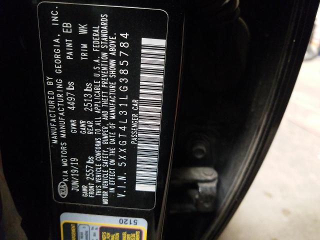 2020 KIA OPTIMA LX 5XXGT4L31LG385784