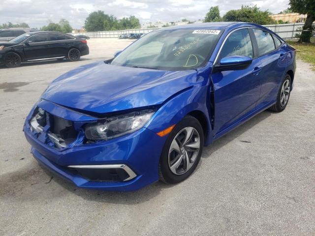 2020 HONDA CIVIC LX 19XFC2F6XLE010605